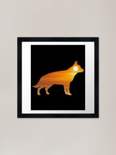 German Shepherd Dog Silhouette
