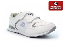 Womens Bowling Shoes Ladies Bowls Trainers Lawn Bowls Shoes Touch Fasten Shoes
