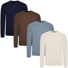 Mens Knit Sweatshirt Jumper