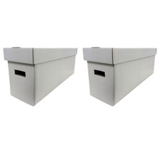 2 Long Comic Book Box •