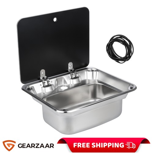 Sink glass lid for - rv,