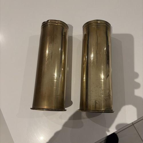 Wwi brass trench art - brass,