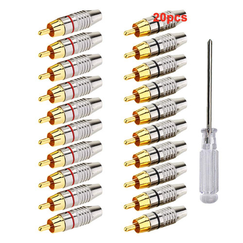 Aiqeer pcs rca plug - aiqeer,