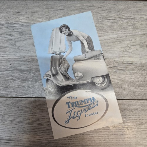 Vintage triumph tigress - triumph,