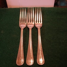 Elkington silver plate forks - silver,