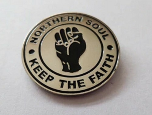 Northern soul pin badge keep - soul,