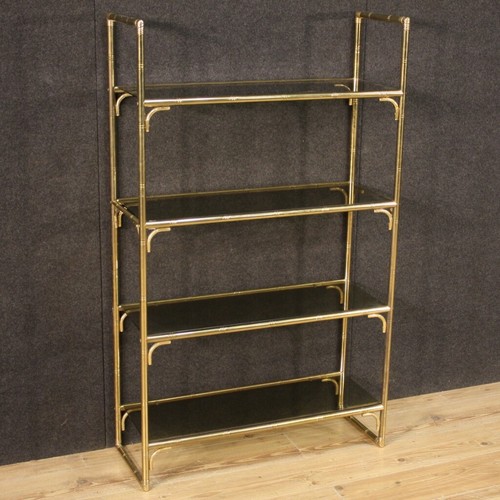 Bookshelf gold metal - in,