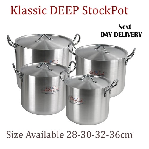 Aluminium cooking deep pot - aluminium,