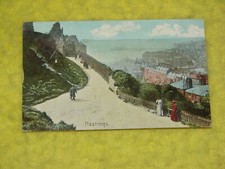 Postcard, Hastings, East Sussex, colour RP, VG, Shurey's Publications, p/m 1910