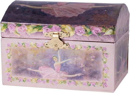 Dancing purple ballerina - dancing,