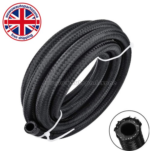 Nylon braided rubber fuel hose - rubber,