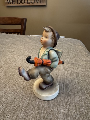 Hummel boy with umbrella - hummel,