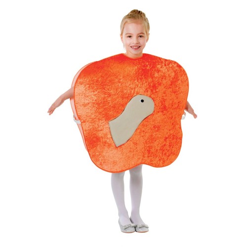 Giant peach fancy dress - dress, childs