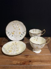 Antique X2 Cups X2 Saucers