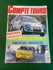 COMPTE TOURS FEB 1993 MAGAZINE MONTE CARLO 93 MAZDA 323 GTR GR.A POSTER