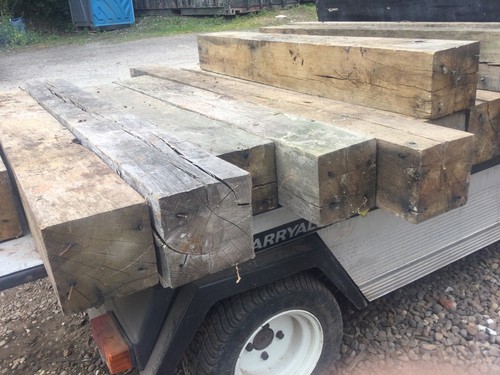 British oak posts beam - oak,