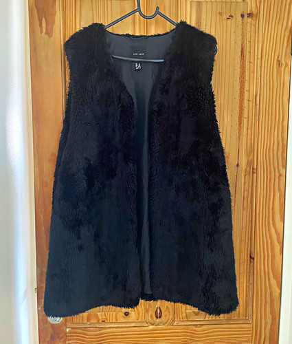 New look women black faux - new,