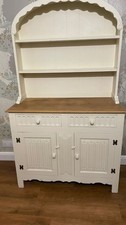 Welsh Dresser - white wood -  very good condition
