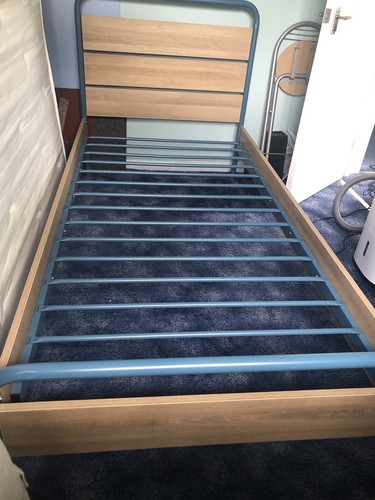 Single bed frame habitat - single,