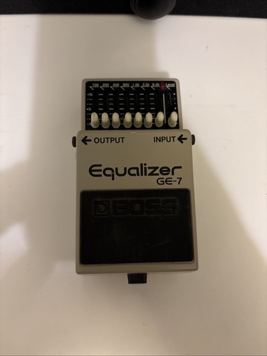 Boss graphic equalizer - ge-7,