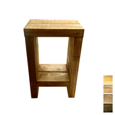 Rustic side table living - rustic, table/