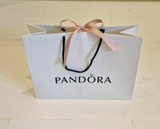 New Genuine PANDORA Charm Ring Box, Gift Ribbon Bag, Earrings Bracelet, Necklace