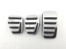 VOLVO C30 / S40 / V50 R DESIGN ALLOY PEDAL COVERS SET - GENUINE #2