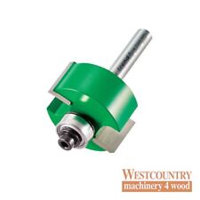 Trend C193X1/4TC CraftPro Guided Rebater Router Cutter 31.8mm Dia x 15.9mm Cut x