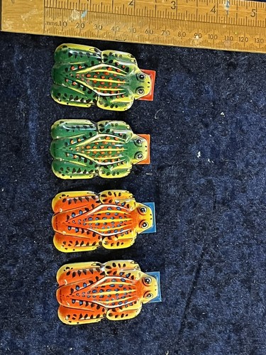 Japanese tin toys frogs set - japanese, of
