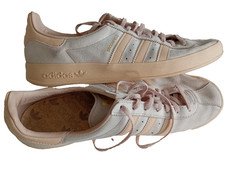 Mens Adidas Broomfield trainers size 11 grey peach VGC 2021 ARTH01788