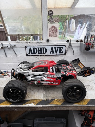 Nitro hpi truggy with - rc,