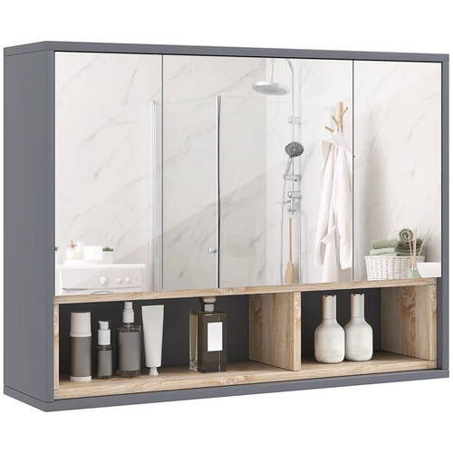 Bathroom mirror cabinet - cabinet, wall
