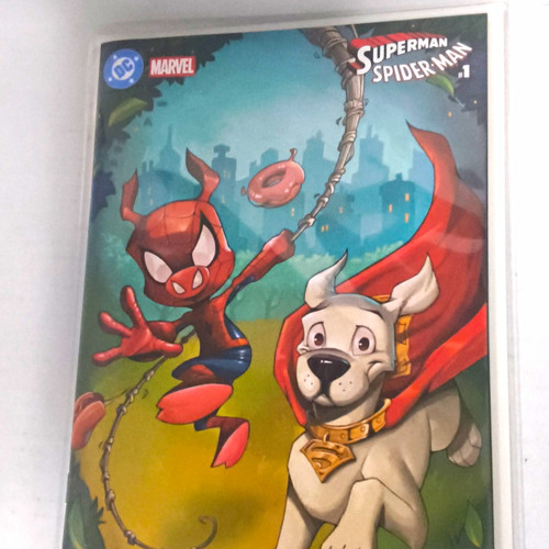 Superman spiderman cover - spiderman,