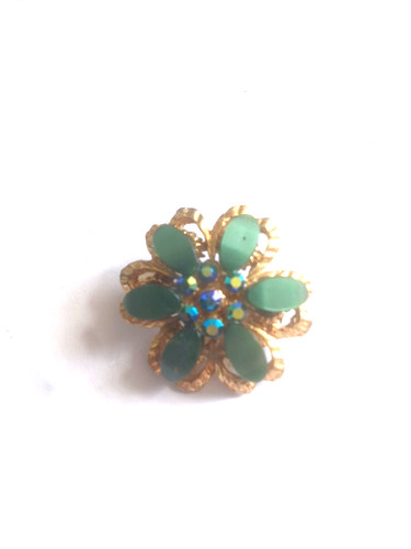 Vintage green lucite - lucite,