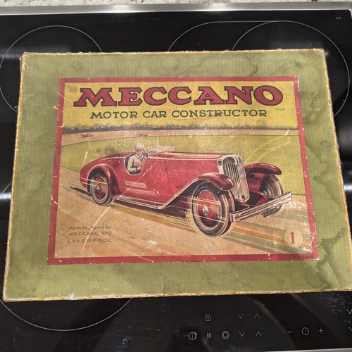Meccano motor car - meccano, no.1