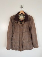 Joules Tweed Field Coat Jacket