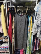 Black Dress Gold Chain Strap