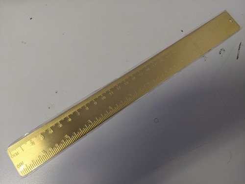 Brass metal 30cm 12in - brass,