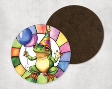 Watercolour Frog Birthday