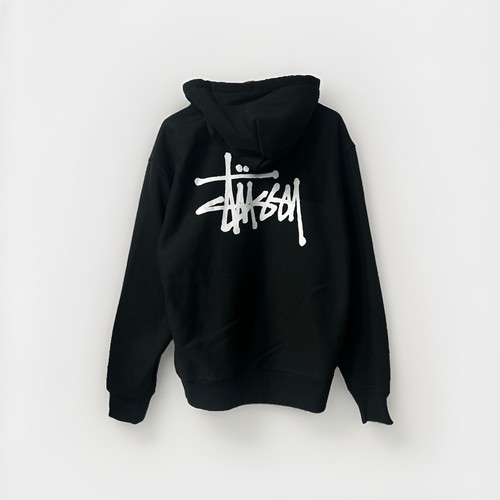 Stussy basic black pullover - basic-black,