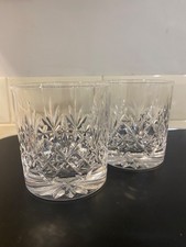 Set of 2 Edinburgh Crystal
