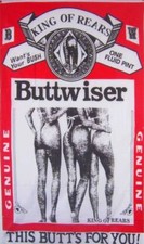 BUTTWISER BEER FLAG NEW 3X5FT