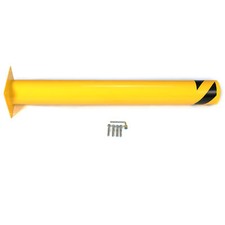 Yellow 42" H 5" D Steel Safety