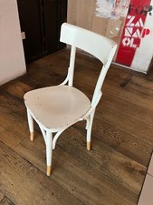 White Elegant Dining Chair, Comfortable & Stylish Wooden Home Cafe (60 av.) 
