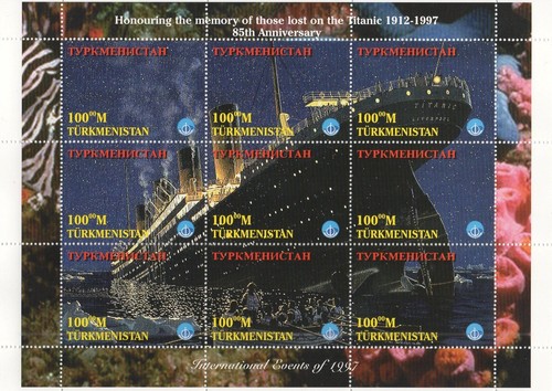 Honouring the titanic 1997 - the, mnh