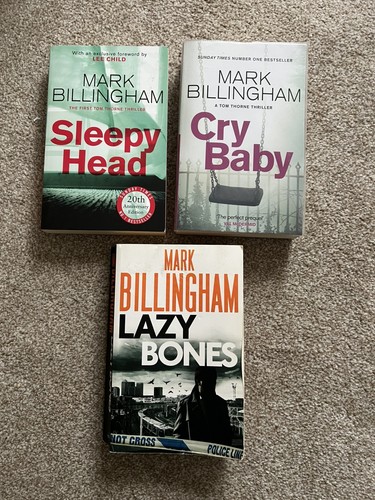 Mark billingham books 3 - billingham, x