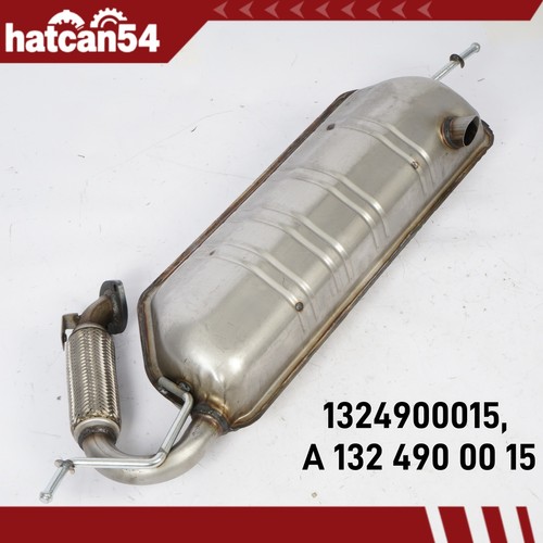 Exhaust rear back box - exhaust,
