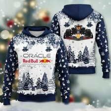 Red Bull Men's A/W Sweatshirt Team Wear Casual Couple Christmas Gift Fashion Fit