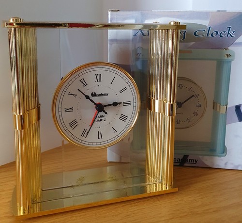 Academy analog quartz alarm - academy,