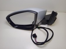 VOLKSWAGEN T-ROC DOOR MIRROR LEFT WHITE SILVER B9Z 2GB857507AG MK1 2018-2024